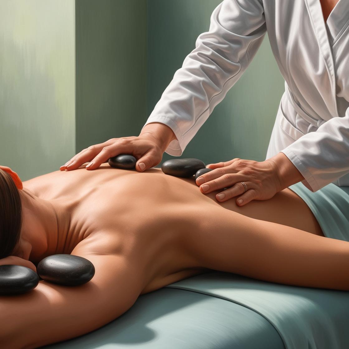 Layanan Full Body Massage dan Hot Stone